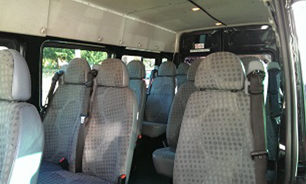 12 seater minibus hire